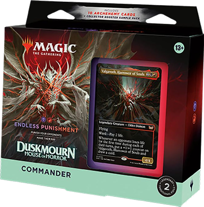 (英)ダスクモーン：戦慄の館 統率者デッキ「終わりなき懲罰」 / Duskmourn: House of Horror Commander Deck "Endless Punishment"【BOX】 ※発送方法は「ゆうパック」を選択してください。
