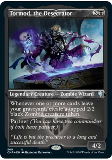 (英)【Foil】冒涜する者、トーモッド / Tormod, the Desecrator ★ショーケース枠★ 【CMR】 No.569