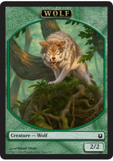 (英)狼トークン / Wolf Token【BNG-TOKEN】 No.009