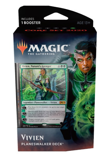 (英)基本セット2020 プレインズウォーカーデッキ「自然の報復者、ビビアン」 / Core Set 2020 Planeswalker Deck 「Vivien, Nature's Avenger」【GIFT】 ※発送方法は「ゆうパック」を選択してください。