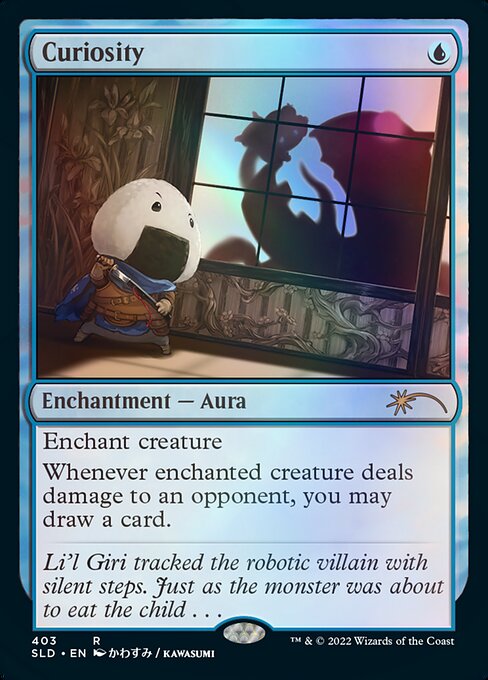 (英)【Foil】好奇心 / Curiosity【SLD】Li'l Giri Saves the Day No.403
