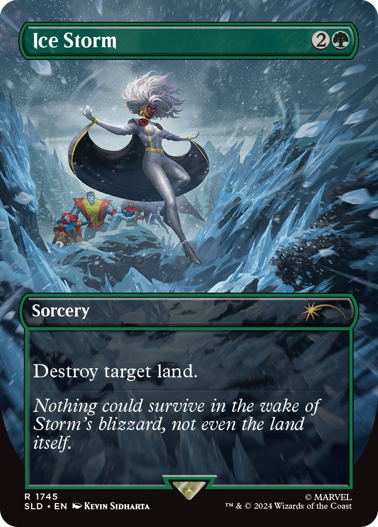 (英)【Foil】Ice Storm【SLD】Secret Lair x Marvel's Storm No.1745