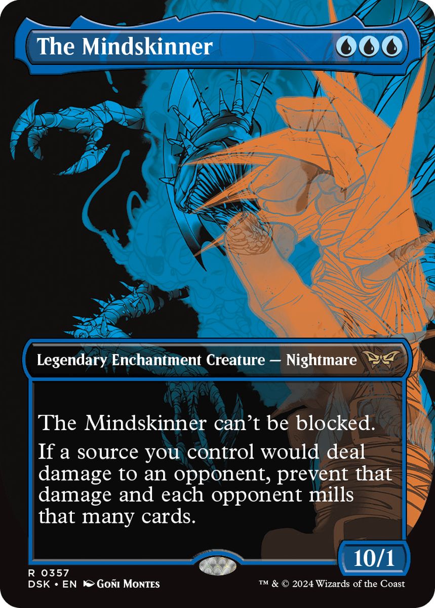 (英)【Foil】精神刮ぎ / The Mindskinner ★ショーケース枠★(二重露光) 【DSK】 No.357