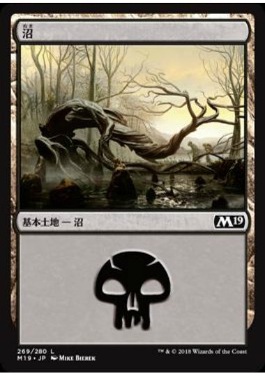 (日)沼 / Swamp【M19】 No.269