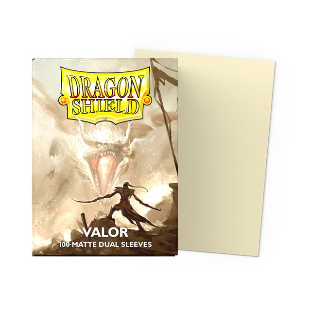 【サプライ】 ドラゴンシールド Dual Matte Sleeves Valor   ※発送方法は「ゆうパック」を選択してください。