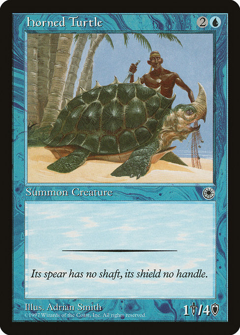 (英)角海亀 / Horned Turtle【POR】 No.057