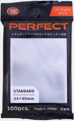 【サプライ】 KMC カードバリアー パーフェクトサイズ(100枚入り) ※5個以上購入の場合、発送方法は「ゆうパック」を選択してください。