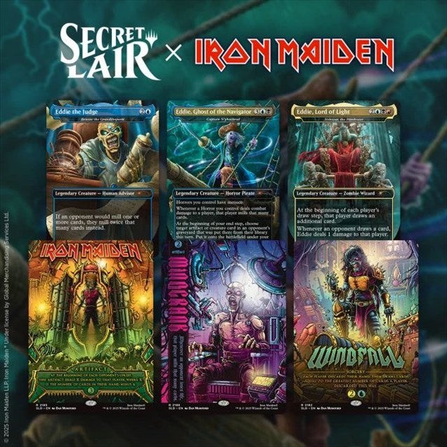 (英)Secret Lair x Iron Maiden: Eddie Unchained 【BOX】 ※発送方法は「ゆうパック」を選択してください。