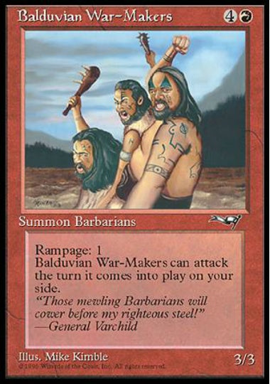 (英)Balduvian War-Makers【ALL】 (嵐の空) No.066A