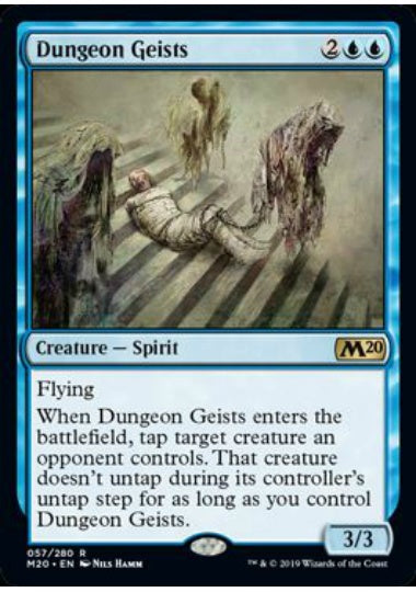 (英)【Foil】地下牢の霊 / Dungeon Geists【M20】 No.057