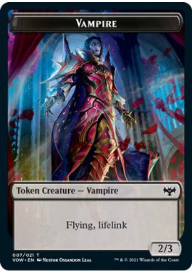 (英)吸血鬼トークン / Vampire Token【VOW-TOKEN】 No.007