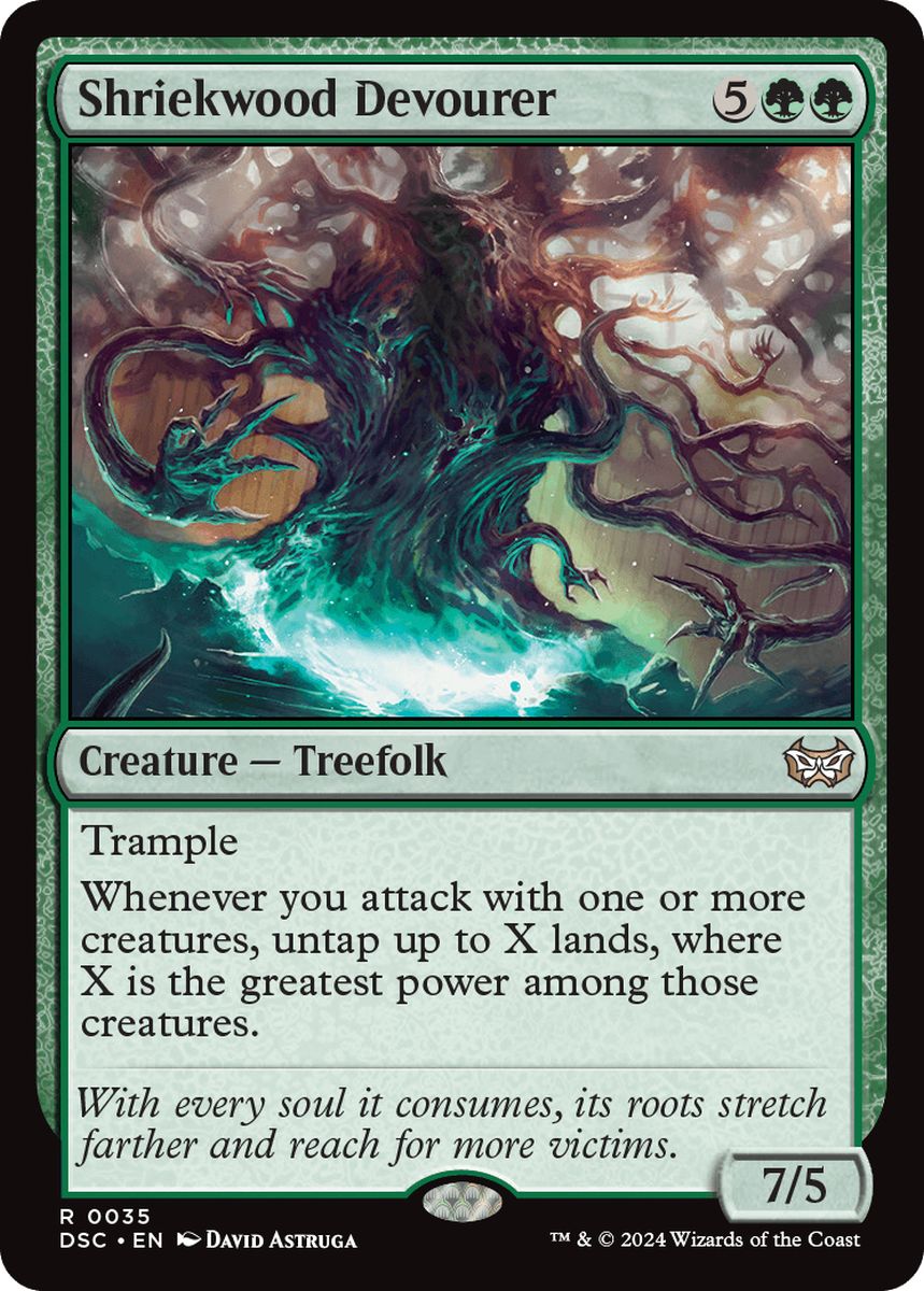 (英)貪る悲鳴木 / Shriekwood Devourer【DSC】 No.035