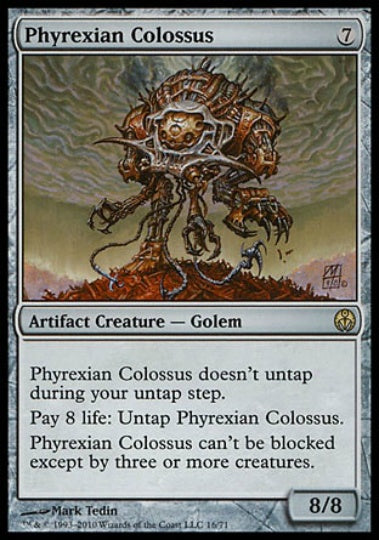 (英)ファイレクシアの巨像 / Phyrexian Colossus【PVSC】 No.016