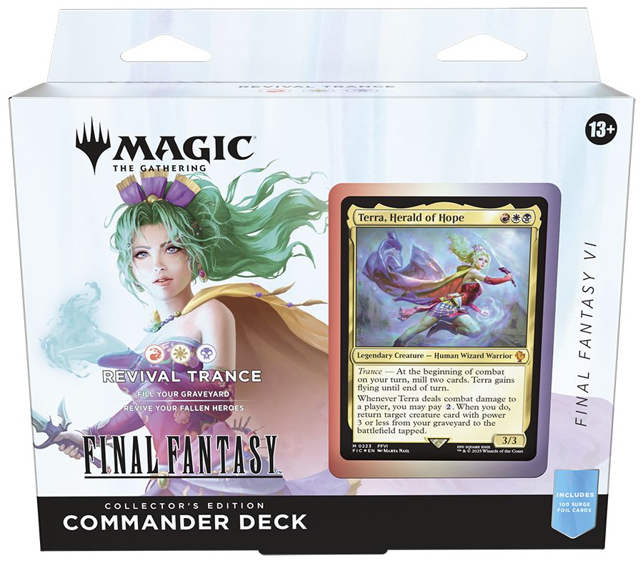 (英)『マジック：ザ・ギャザリング--FINAL FANTASY』 統率者デッキ「トランス・リアニメイト」 コレクター版 / Magic: The Gathering-FINAL FANTASY Commander Deck "Revival Trance" Collector's Edition【BOX】 ※発送方法は「ゆうパック」を選択してください。