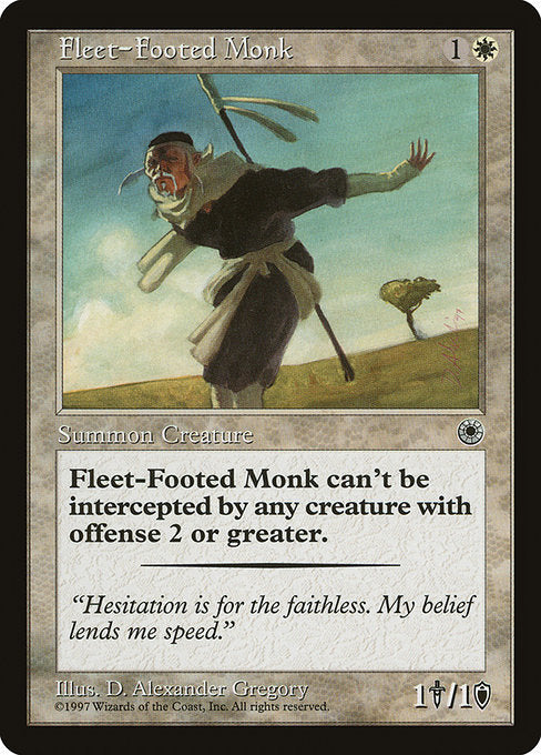 (英)俊足の修道士 / Fleet-Footed Monk【POR】 No.015