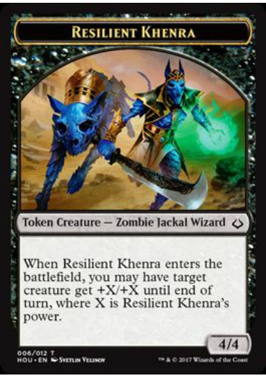 (英)立て直しのケンラトークン / Resilient Khenra Token【HOU-TOKEN】 No.006