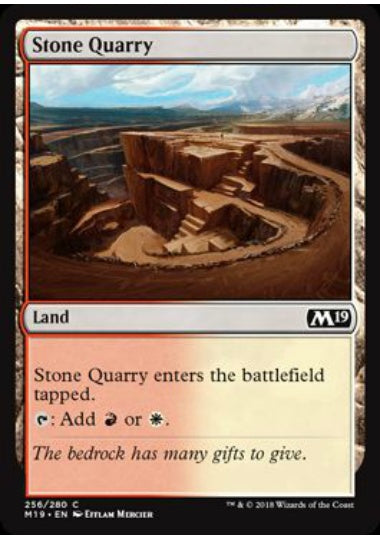(英)採石場 / Stone Quarry【M19】 No.256