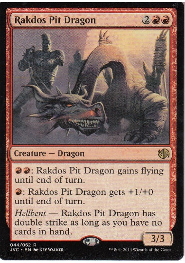 (英)ラクドスの地獄ドラゴン / Rakdos Pit Dragon【DDAJVC】 No.044
