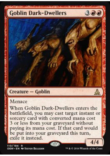 (英)ゴブリンの闇住まい / Goblin Dark-Dwellers【OGW】 No.110