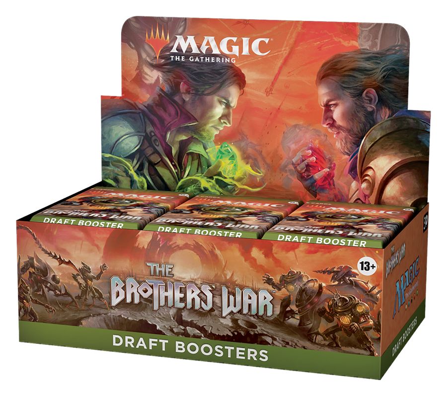 (英)兄弟戦争 ドラフト・ブースターボックス / The Brothers' War Draft Booster Box【BOX】 ※発送方法は「ゆうパック」を選択してください。
