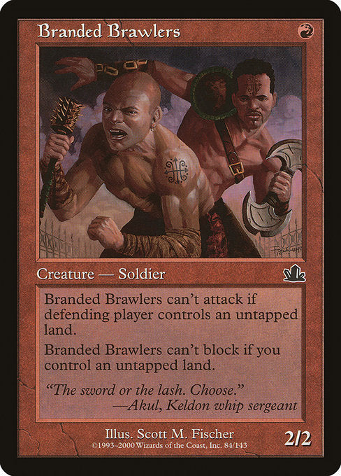 (英)烙印の喧嘩屋 / Branded Brawlers【PCY】 No.084