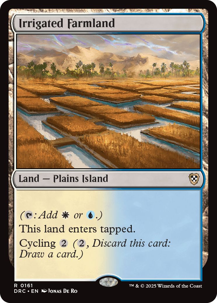 (英)灌漑農地 / Irrigated Farmland【DRC】 No.161