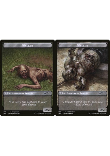 (英)【Foil】Walker TokenNo.148 - Walker Token【SLD】Secret Lair x The Walking Dead No.149