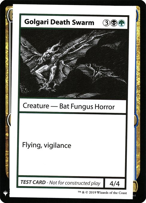 (英)Golgari Death Swarm【MB1-TEST】 No.091