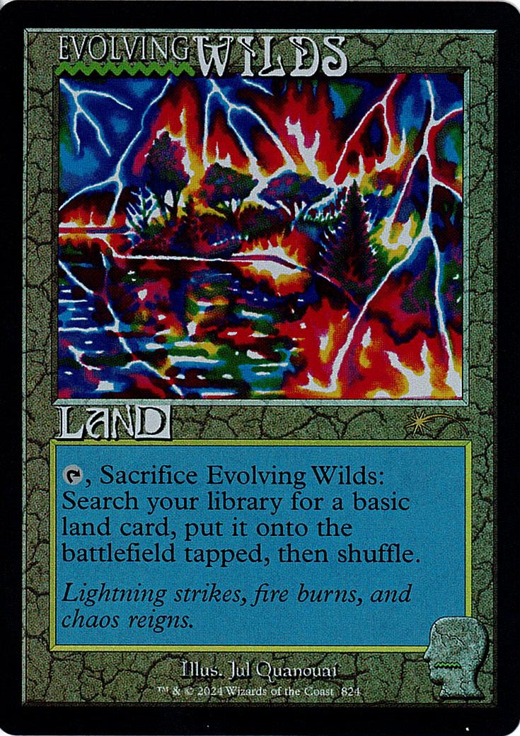 (英)【Foil】進化する未開地 / Evolving Wilds【SLD】Brain Dead Bonus Cards No.824