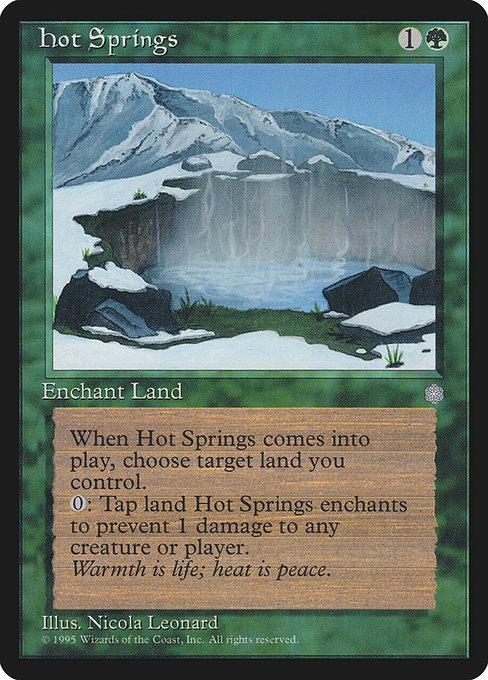 (英)Hot Springs【ICE】 No.248