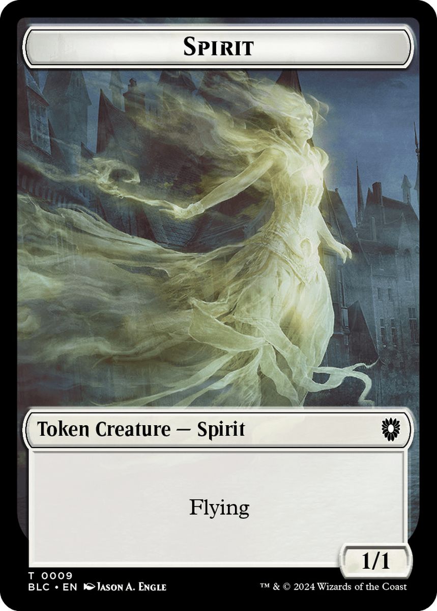 (英)スピリットトークン / Spirit Token No.009 - フェアリートークン / Faerie Token【BLC-TOKEN】 No.012