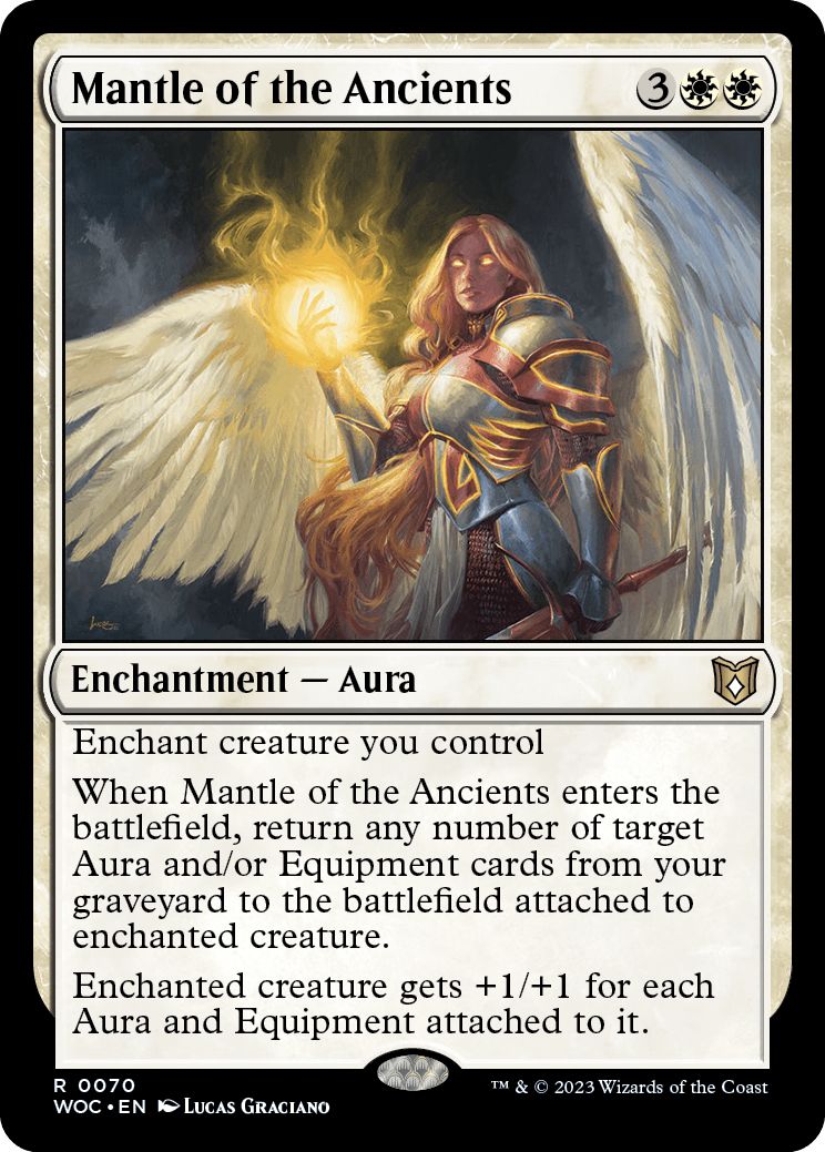 (英)古き者のまとい身 / Mantle of the Ancients【WOC】 No.070