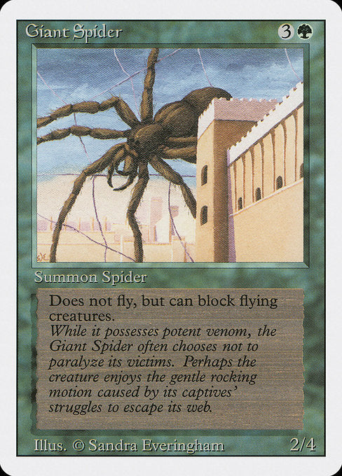 (英)大蜘蛛 / Giant Spider【3ED】 No.200