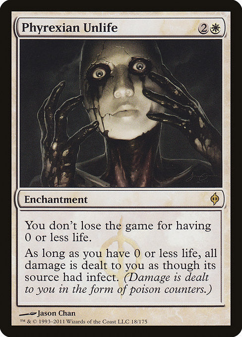 (英)【Foil】ファイレクシアの非生 / Phyrexian Unlife【NPH】 No.018