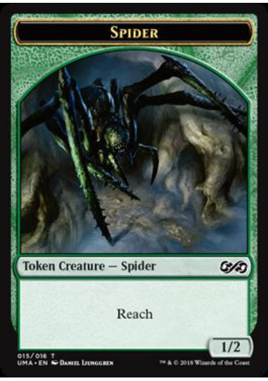 (英)蜘蛛トークン / Spider Token【UMA-TOKEN】 No.015