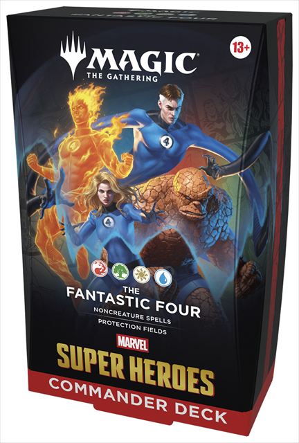 (英)『マジック：ザ・ギャザリング | マーベル スーパー・ヒーローズ』 統率者デッキ 『ファンタスティック・フォー』  / Magic: The Gathering | Marvel Super Heroes Commander Decks "Fantastic Four" 【BOX】 ※発送方法は「ゆうパック」を選択してください。