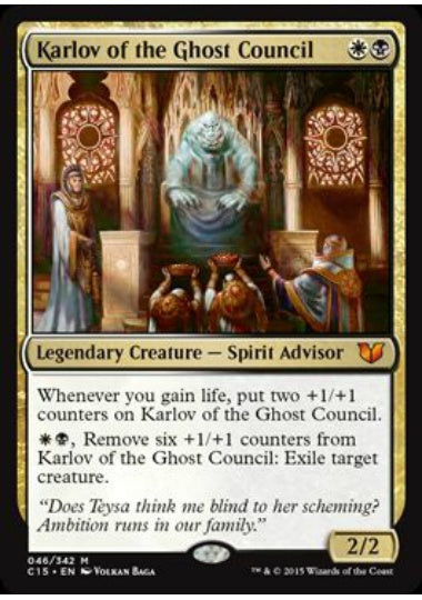 (英)幽霊議員カルロフ / Karlov of the Ghost Council【C15】 No.046