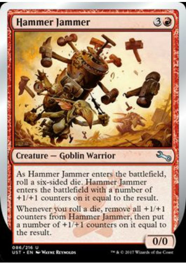 (英)【Foil】Hammer Jammer 【UST】 No.086