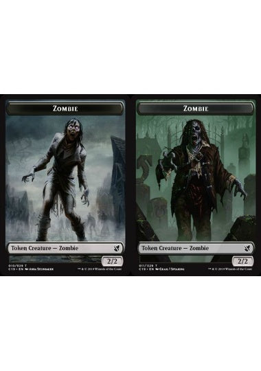 (英)ゾンビトークン / Zombie Token No.010 - ゾンビトークン / Zombie Token【C19-TOKEN】 No.011