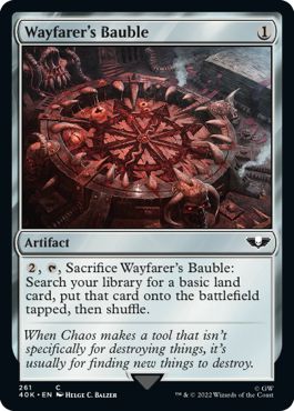 (英)【Surge-Foil】旅人のガラクタ / Wayfarer's Bauble【40K】 No.261