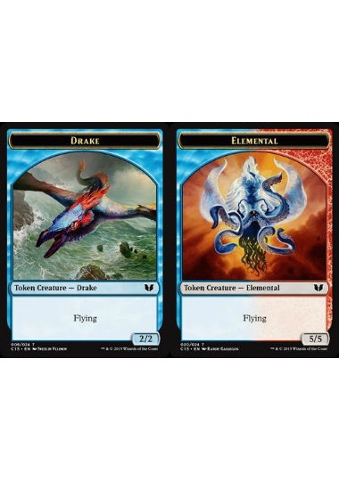 (英)ドレイクトークン / Drake Token No.006 - エレメンタルトークン / Elemental Token【C15-TOKEN】 No.020