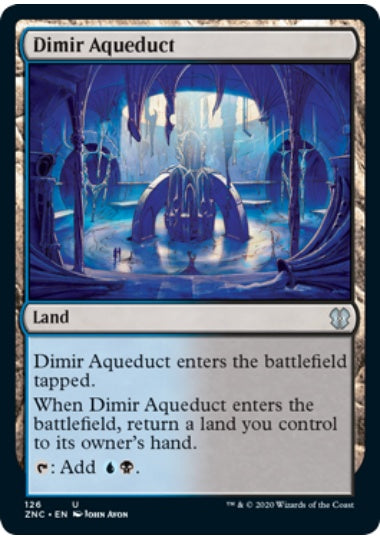 (英)ディミーアの水路 / Dimir Aqueduct【ZNC】 No.126