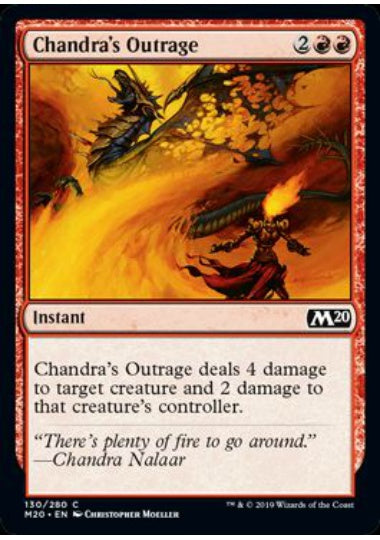 (英)チャンドラの憤慨 / Chandra's Outrage【M20】 No.130