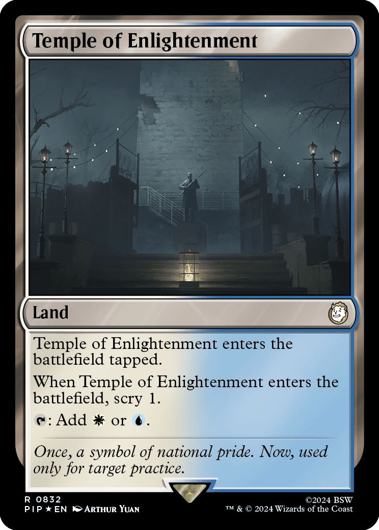 (英)【Surge-Foil】啓蒙の神殿 / Temple of Enlightenment【PIP】 No.0832