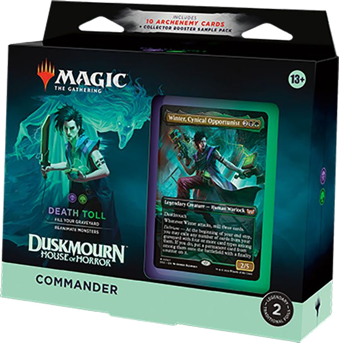 (英)ダスクモーン：戦慄の館 統率者デッキ「積み上がる死者の山」 / Duskmourn: House of Horror Commander Deck "Death Toll"【BOX】 ※発送方法は「ゆうパック」を選択してください。