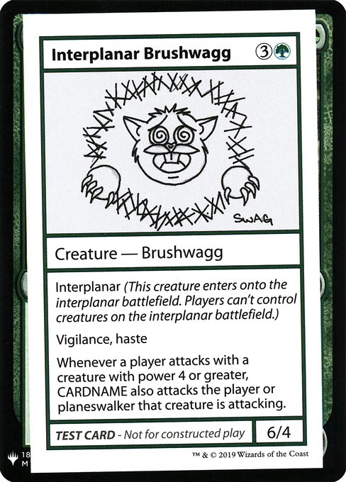 (英)Interplanar Brushwagg【MB1-TEST】 No.078