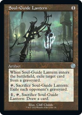 (英)【Foil】魂標ランタン / Soul-Guide Lantern【BRR】旧枠加工カード No.054