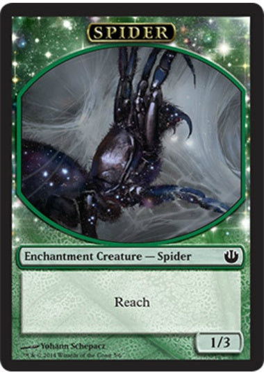 (英)蜘蛛トークン / Spider Token【JOU-TOKEN】 No.005