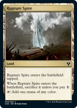 (英)断ち割る尖塔 / Rupture Spire【C20】 No.304
