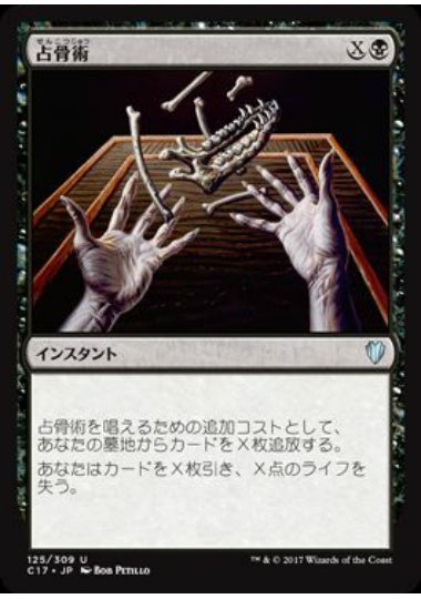 (日)占骨術 / Skeletal Scrying【C17】 No.125